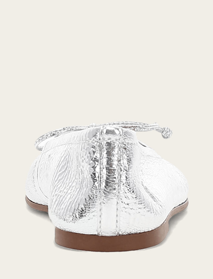 Emma Ballet - Silver - Back