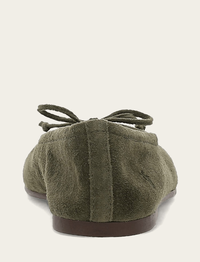 Emma Ballet - Dark Olive - Back