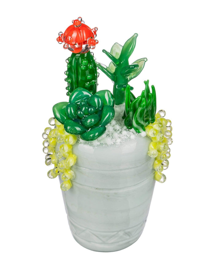 Empire Glassworks Dry Pipe - Succulents
