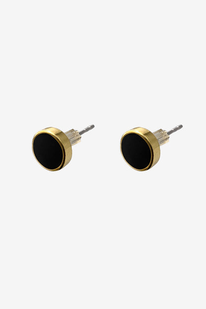 EARES70 - 7mm Enamel Stud Earrings