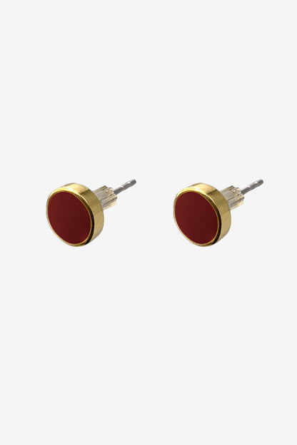 EARES70 - 7mm Enamel Stud Earrings