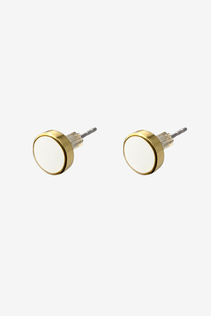 EARES70 - 7mm Enamel Stud Earrings