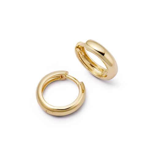 Essential Hoop Earrings 9ct Solid Gold