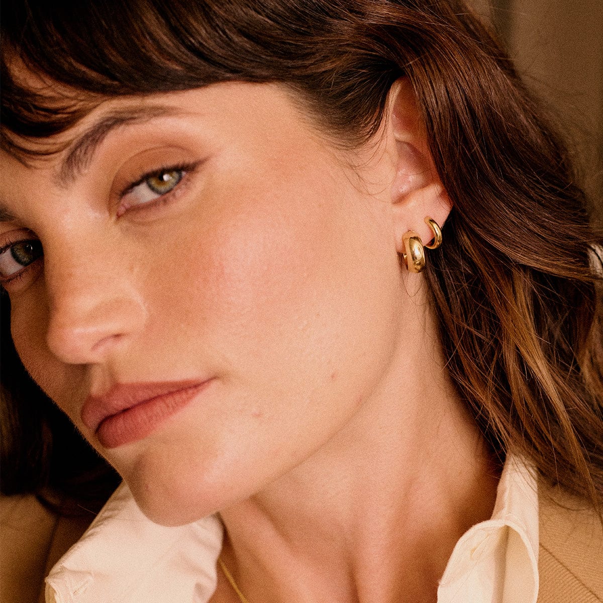 Essential Hoop Earrings 9ct Solid Gold