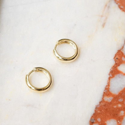Essential Hoop Earrings 9ct Solid Gold