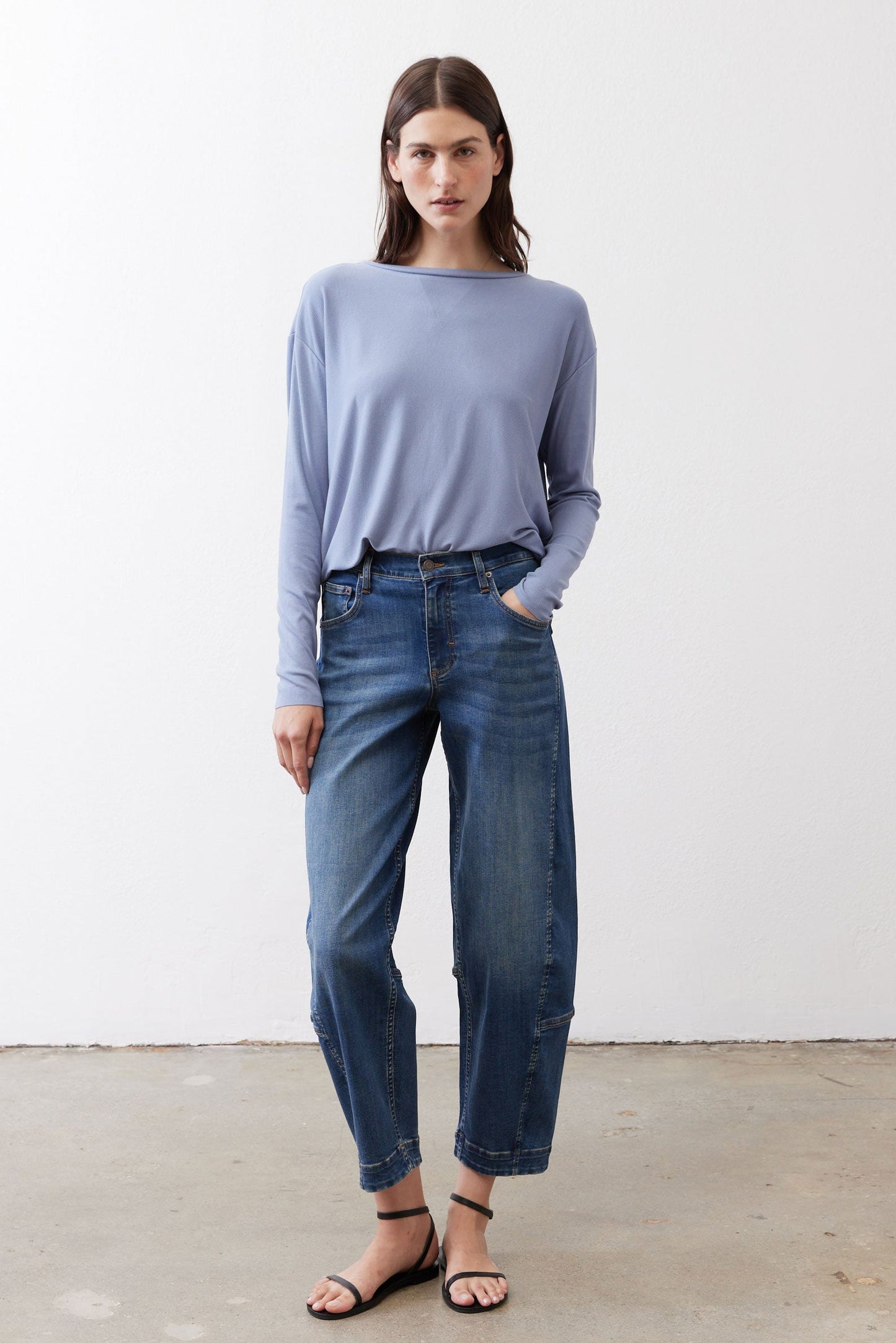Essential Top With Buttons In The Back