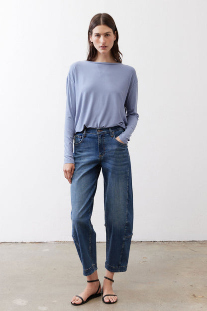 Essential Top With Buttons In The Back