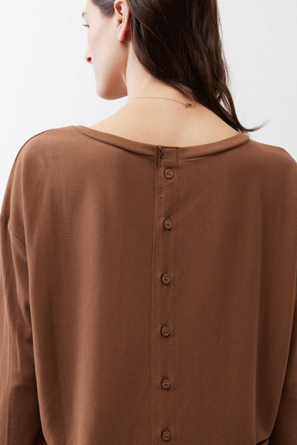 Essential Top With Buttons In The Back