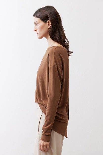 Essential Top With Buttons In The Back