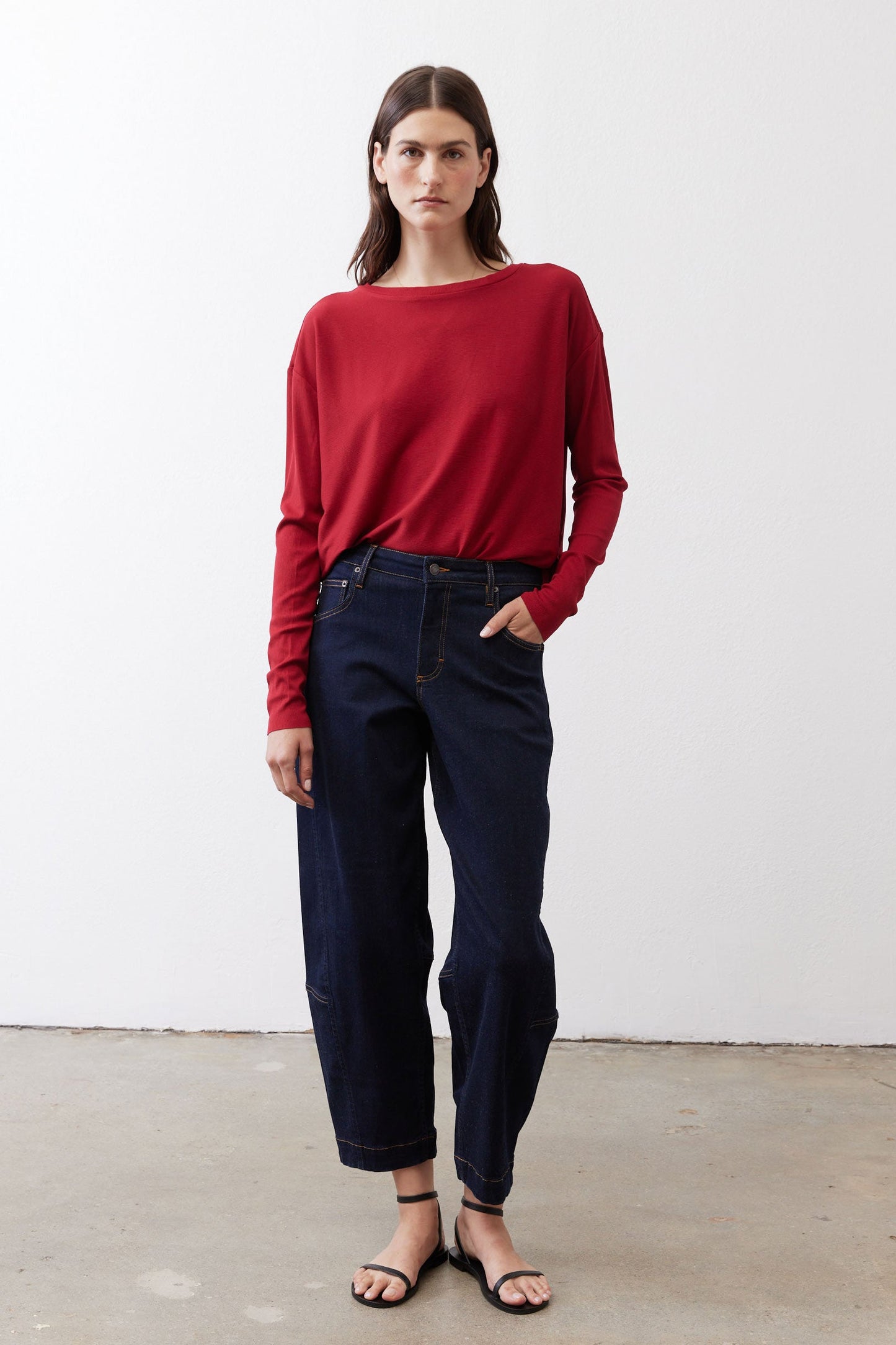 Essential Top With Buttons In The Back
