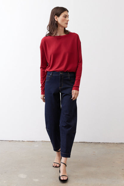 Essential Top With Buttons In The Back