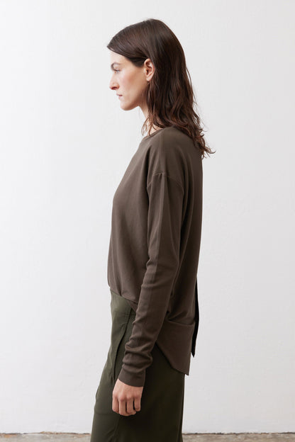 Essential Top With Buttons In The Back