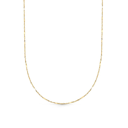 Estée Lalonde Fine Solid Gold Necklace 14ct Solid Gold