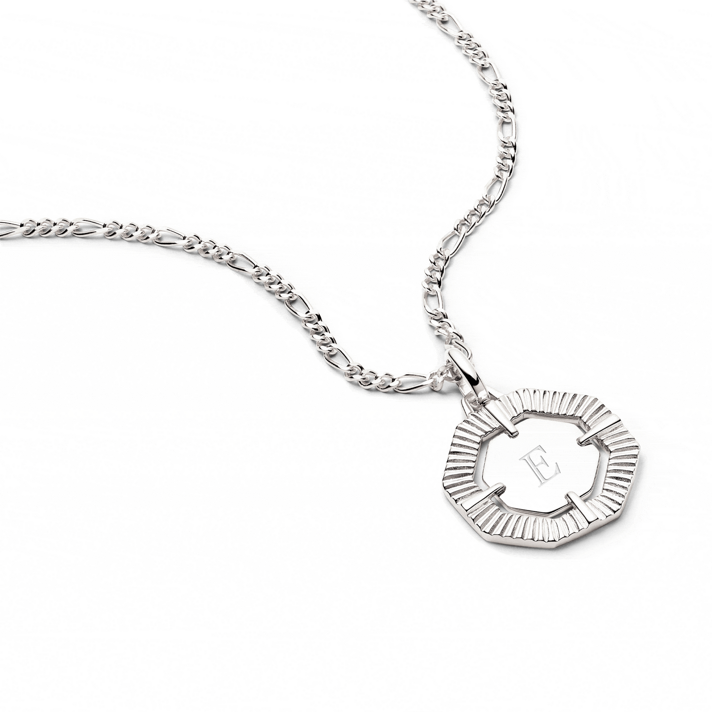 Estée Lalonde Octagonal Necklace Sterling Silver