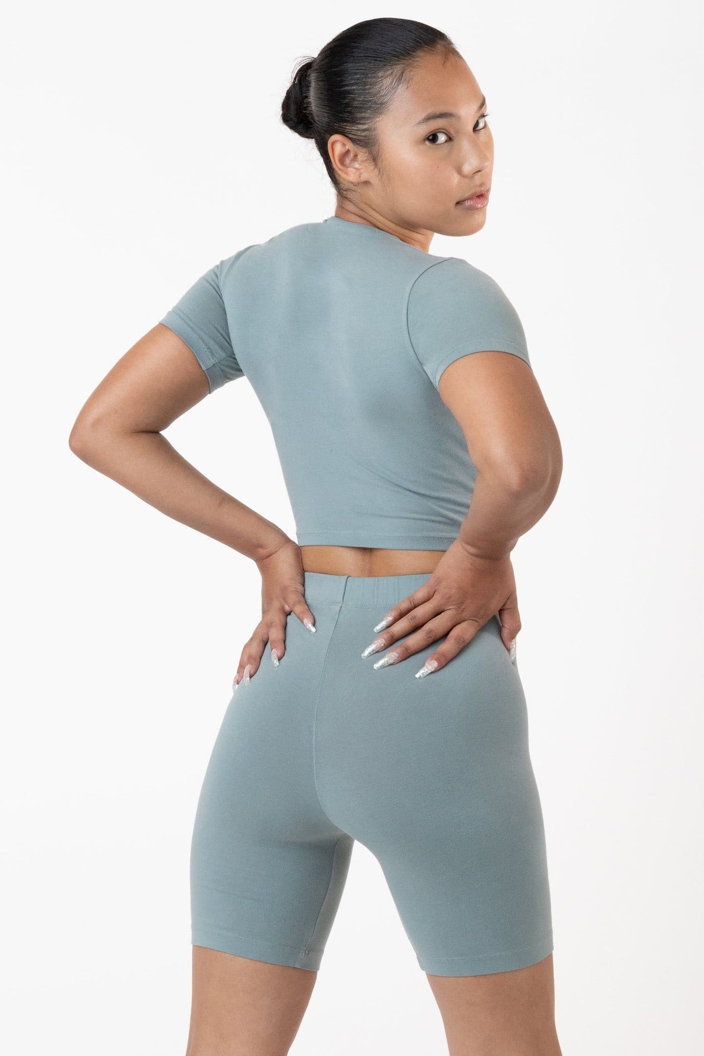 8382GD - Garment Dye Bike Shorts Free with Orders $120+