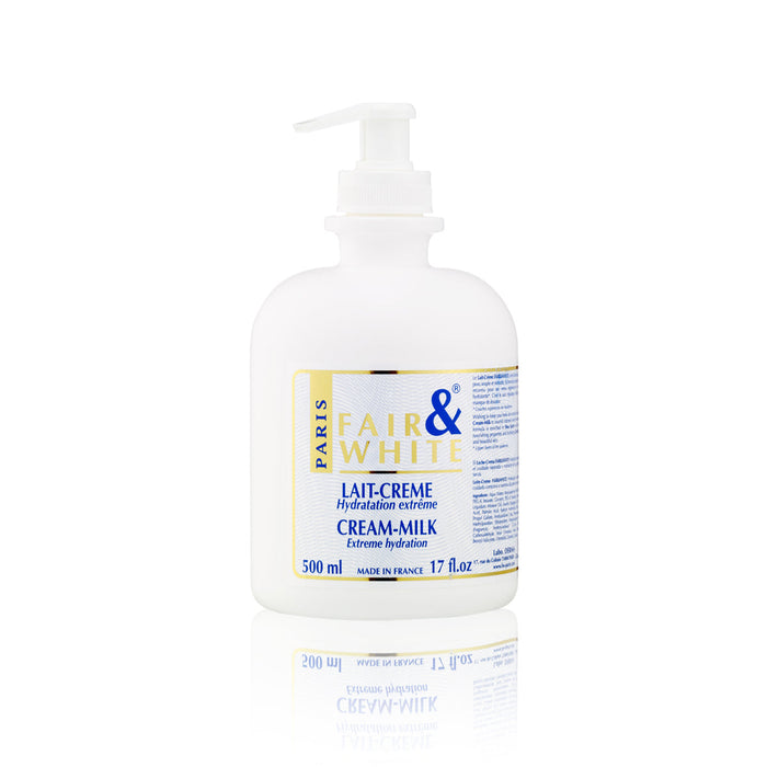 Fair & White Original Cream-Milk (with pump) 500ml FAIR & WHITE ORIGINAL