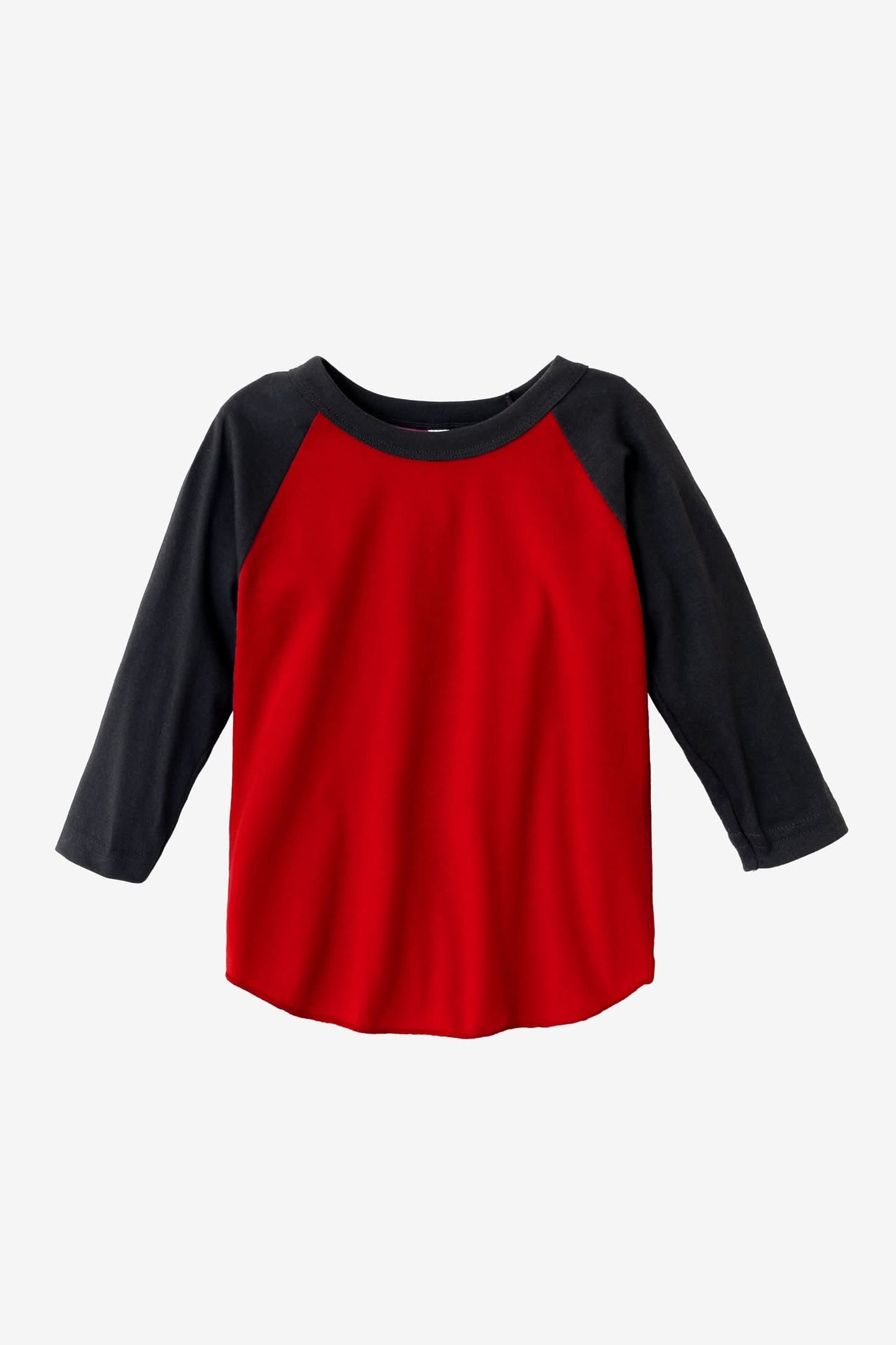 FF1053 - Toddler 3/4 Sleeve Poly Cotton Raglan