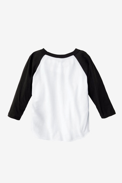 FF1053 - Toddler 3/4 Sleeve Poly Cotton Raglan