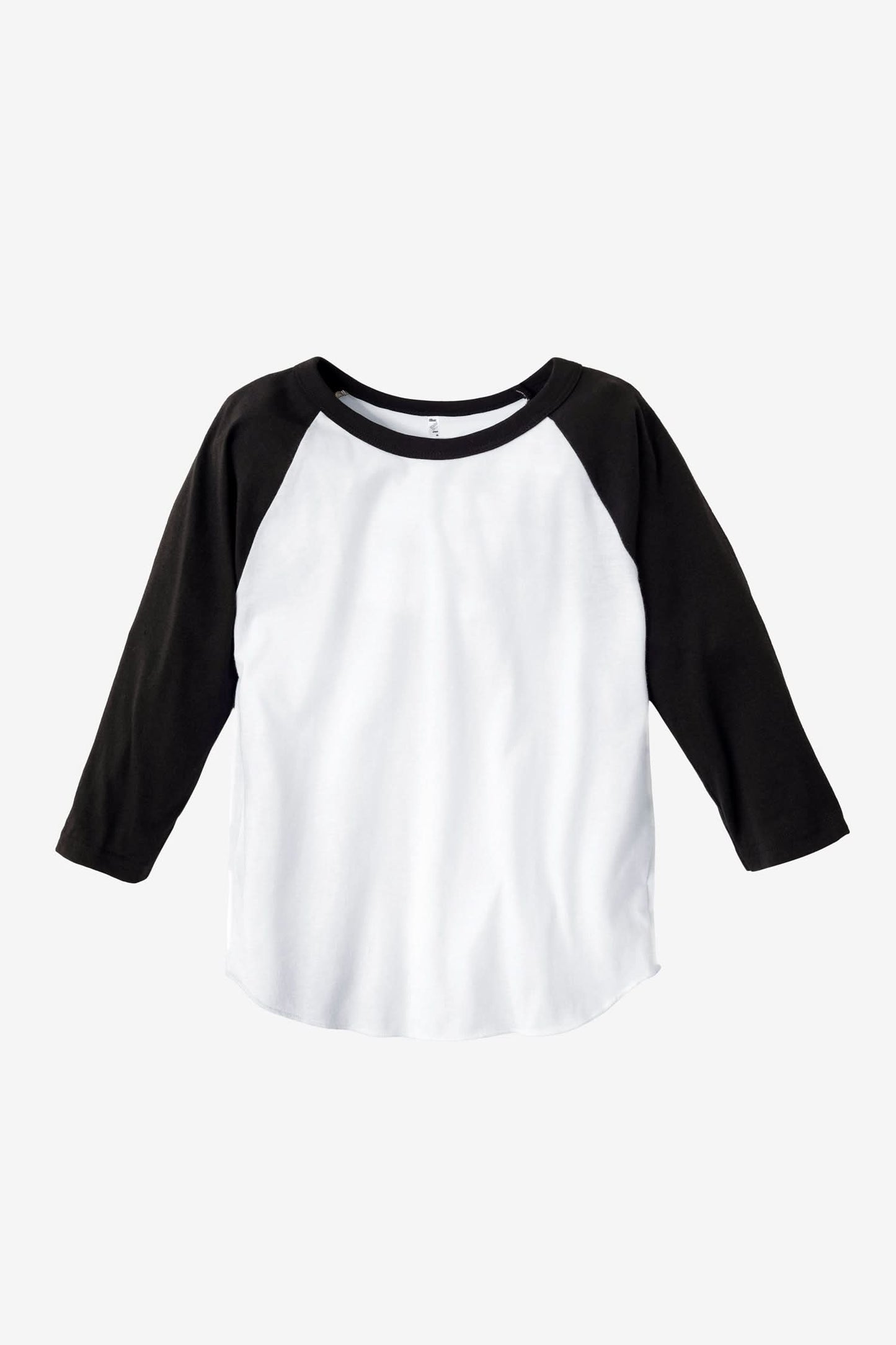 FF1053 - Toddler 3/4 Sleeve Poly Cotton Raglan