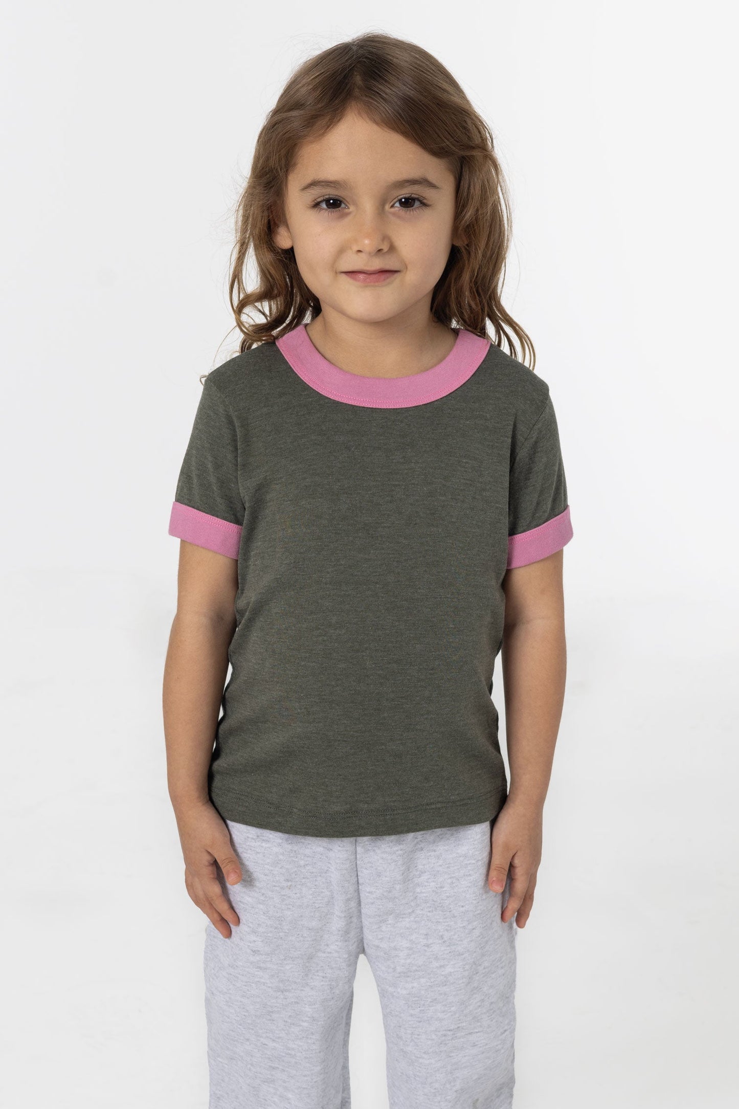 FFR101 - Kids 50/50 Rib Ringer T