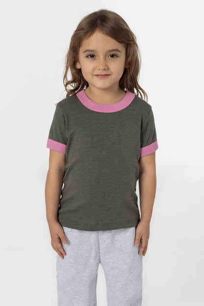 FFR101 - Kids 50/50 Rib Ringer T