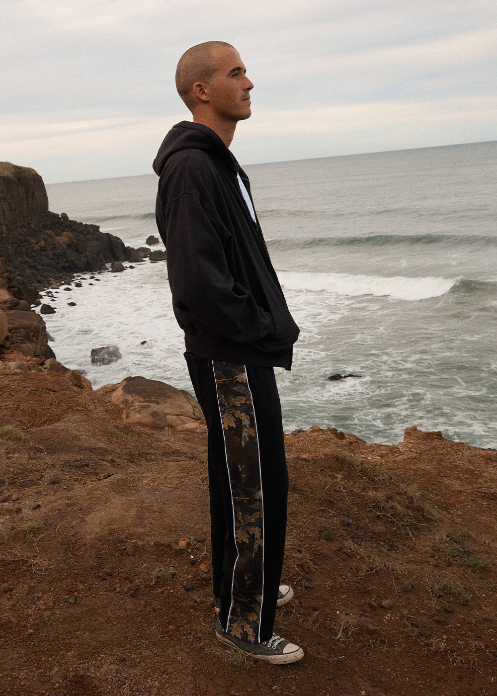 AFENDS Mens Find Me - Track Pant - Black