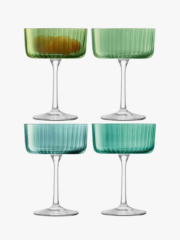 Gems Champagne Coupe - Jade S/4