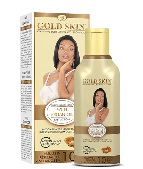 Gold Skin Clarifying Body Oil With Argan Oil 2.36 Fl. Oz Gold skin