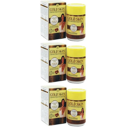 Gold Skin Clarifying Body Cream with Argan Oil 140ml Lot of 3 Gold skin