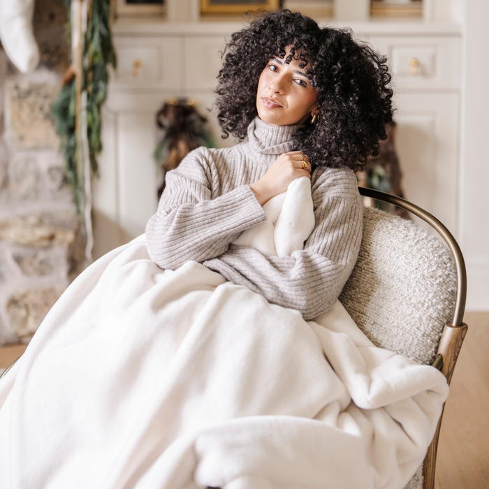 GRAND FAUX FUR THROW BLANKETS