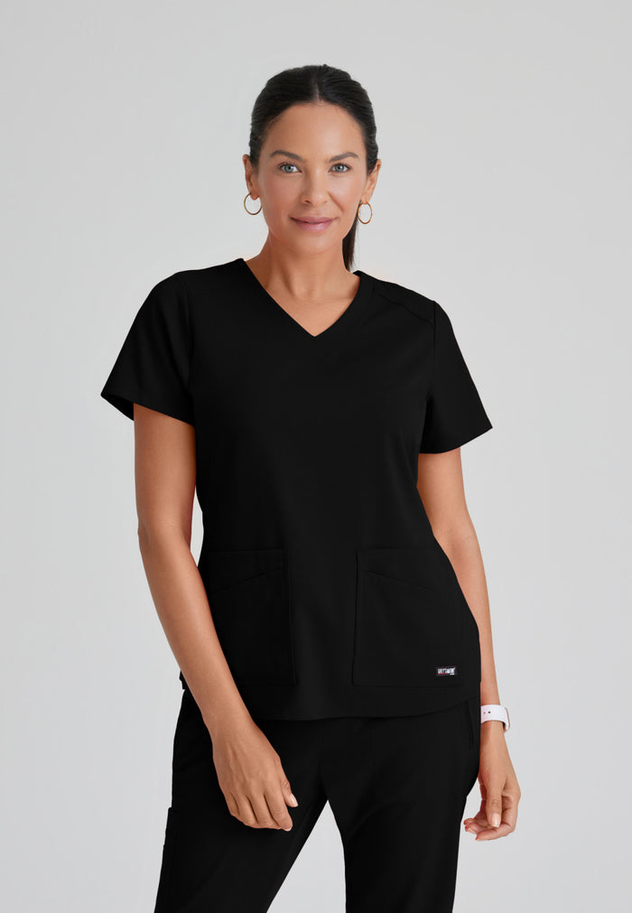 Grey's Anatomy 4-Pocket V-Neck Scrub Set
