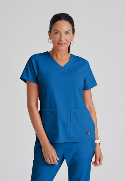 Grey's Anatomy 4-Pocket V-Neck Scrub Set