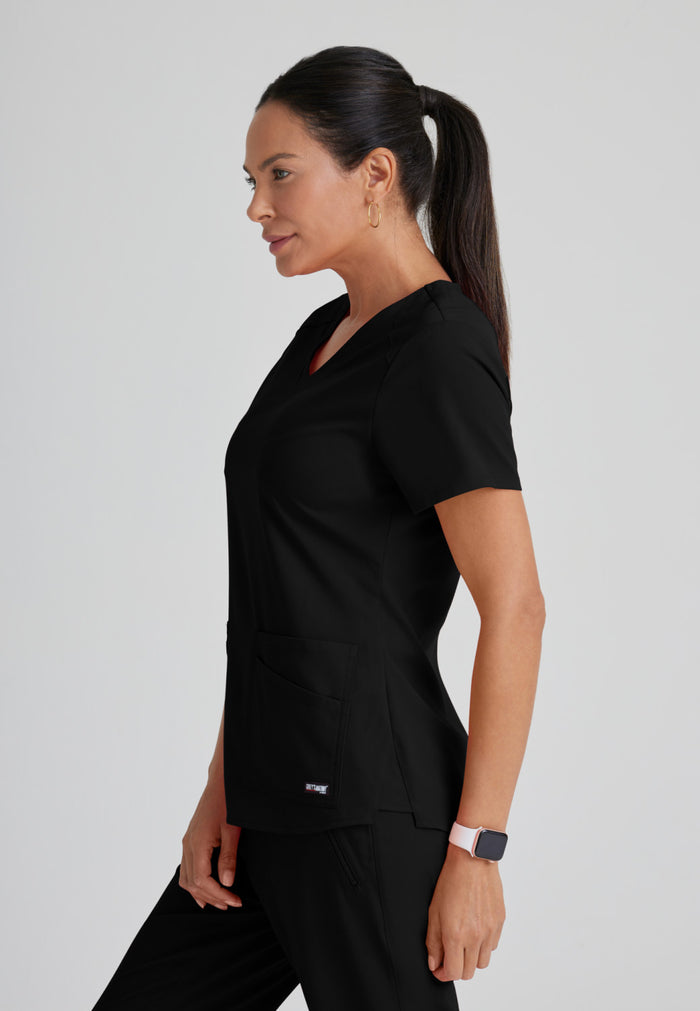 Grey's Anatomy 4-Pocket V-Neck Scrub Top