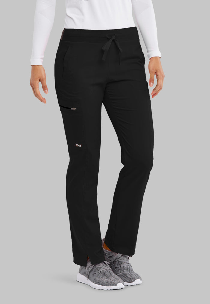 Grey's Anatomy Kim 3-Pocket Mid-Rise Straight Leg Scrub Pant