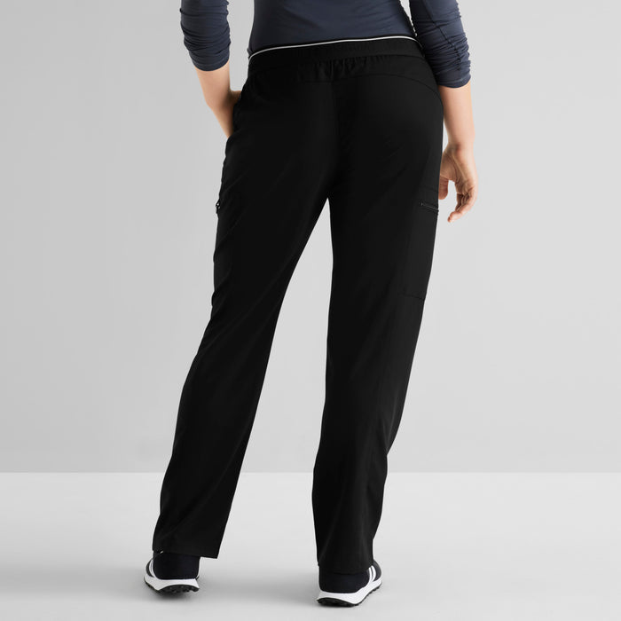 Grey's Anatomy Kim 3-Pocket Mid-Rise Straight Leg Scrub Pant