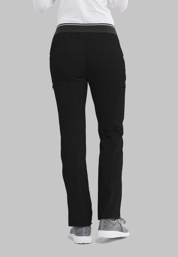 Grey's Anatomy Kim 3-Pocket Mid-Rise Straight Leg Scrub Pant