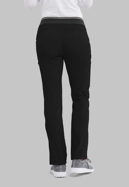 Grey's Anatomy Kim 3-Pocket Mid-Rise Straight Leg Scrub Pant