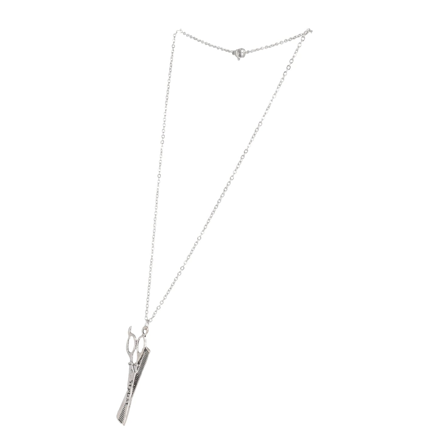 Stylist Scissor & Comb Necklace