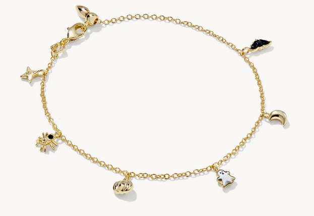 Halloween Delicate Bracelet Gold Multi Mix