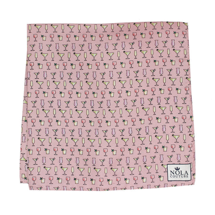 Happy Hour Pocket Square