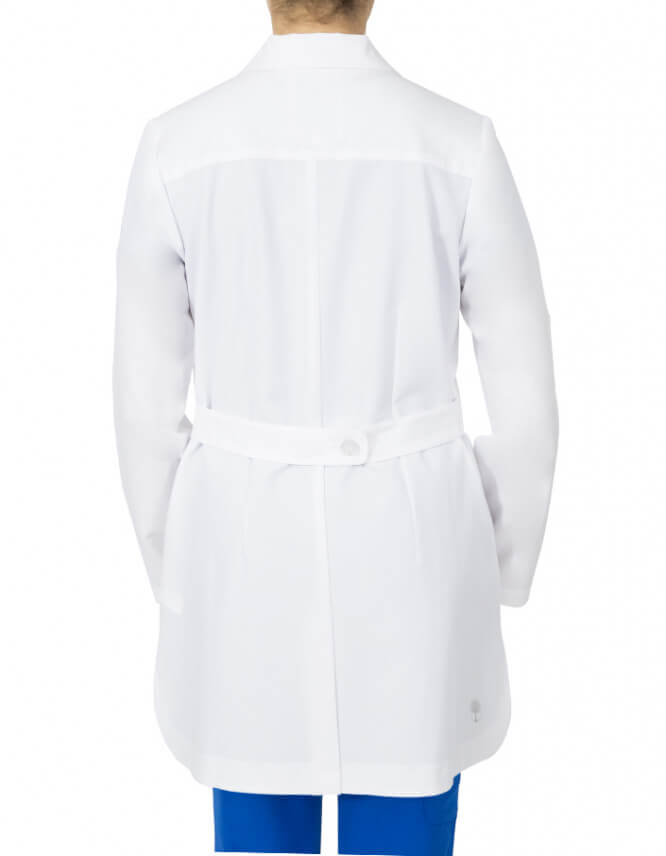 Healing Hands Women’s Mid-Length Fiona Lab Coat with Three Pockets