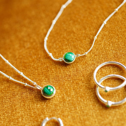 Healing Stone Bracelet Sterling Silver