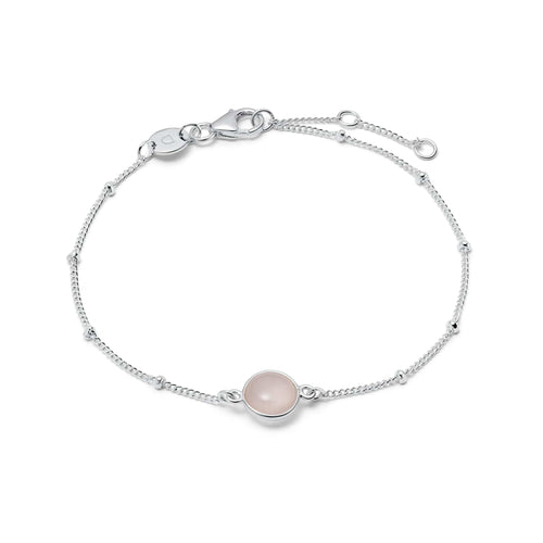 Healing Stone Bracelet Sterling Silver