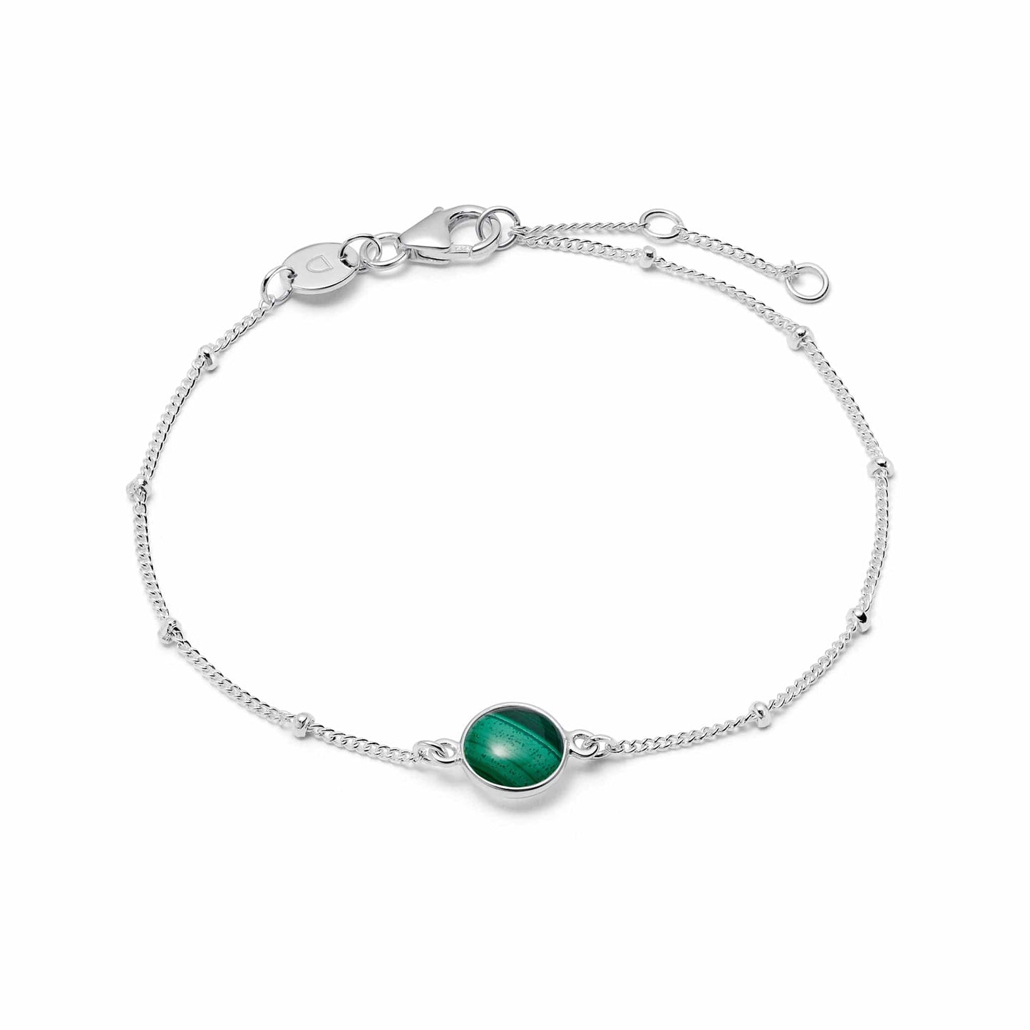 Healing Stone Bracelet Sterling Silver