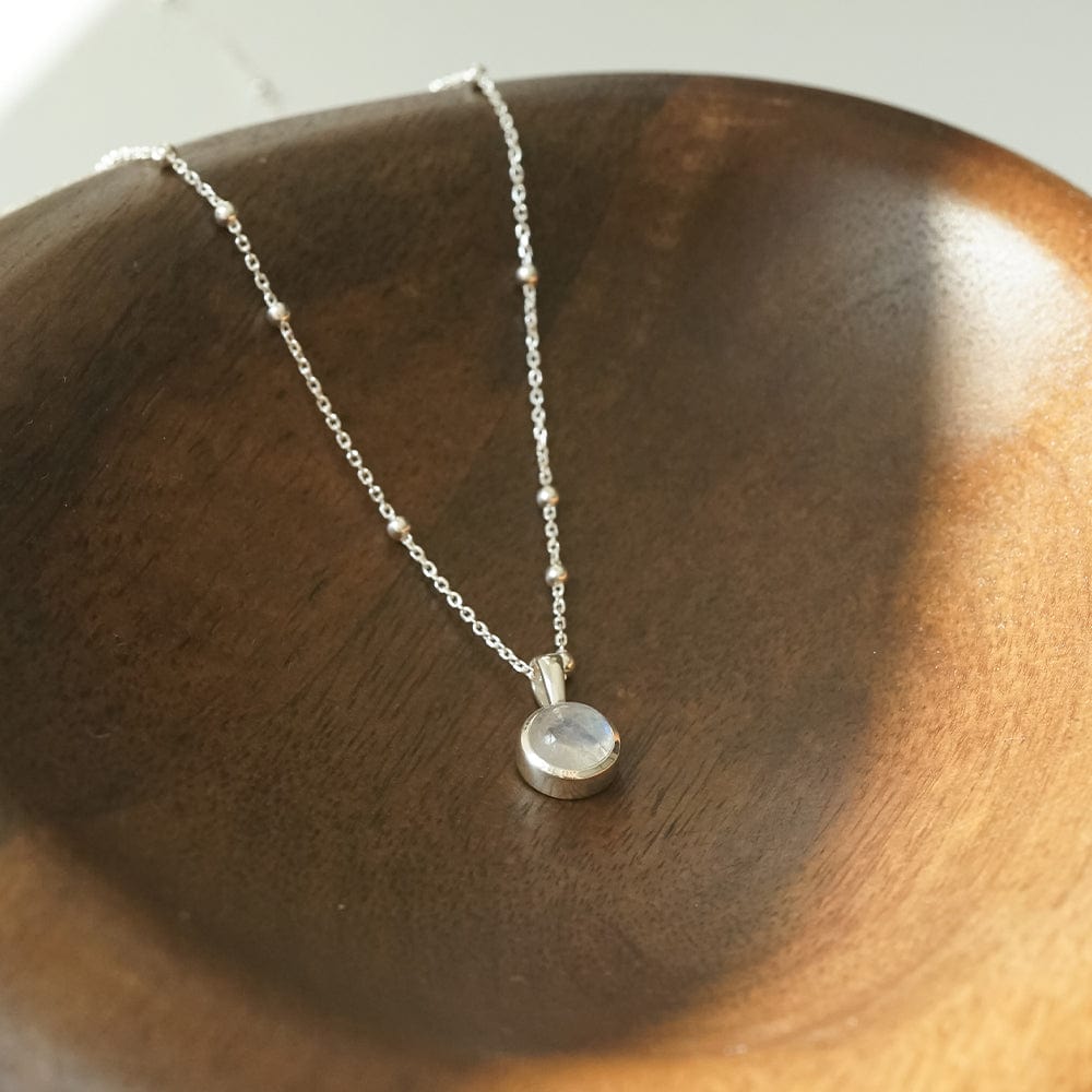 Healing Stone Necklace Sterling Silver