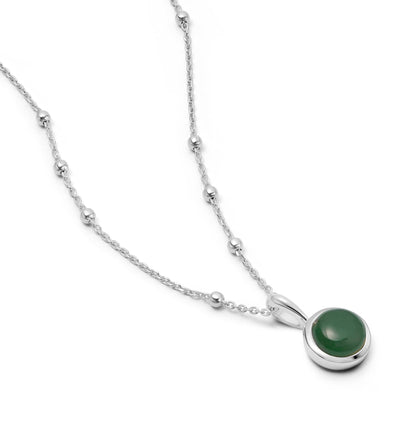 Healing Stone Necklace Sterling Silver