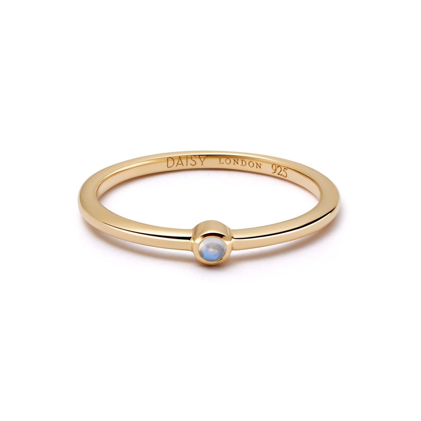Healing Stone Ring 18ct Gold Plate