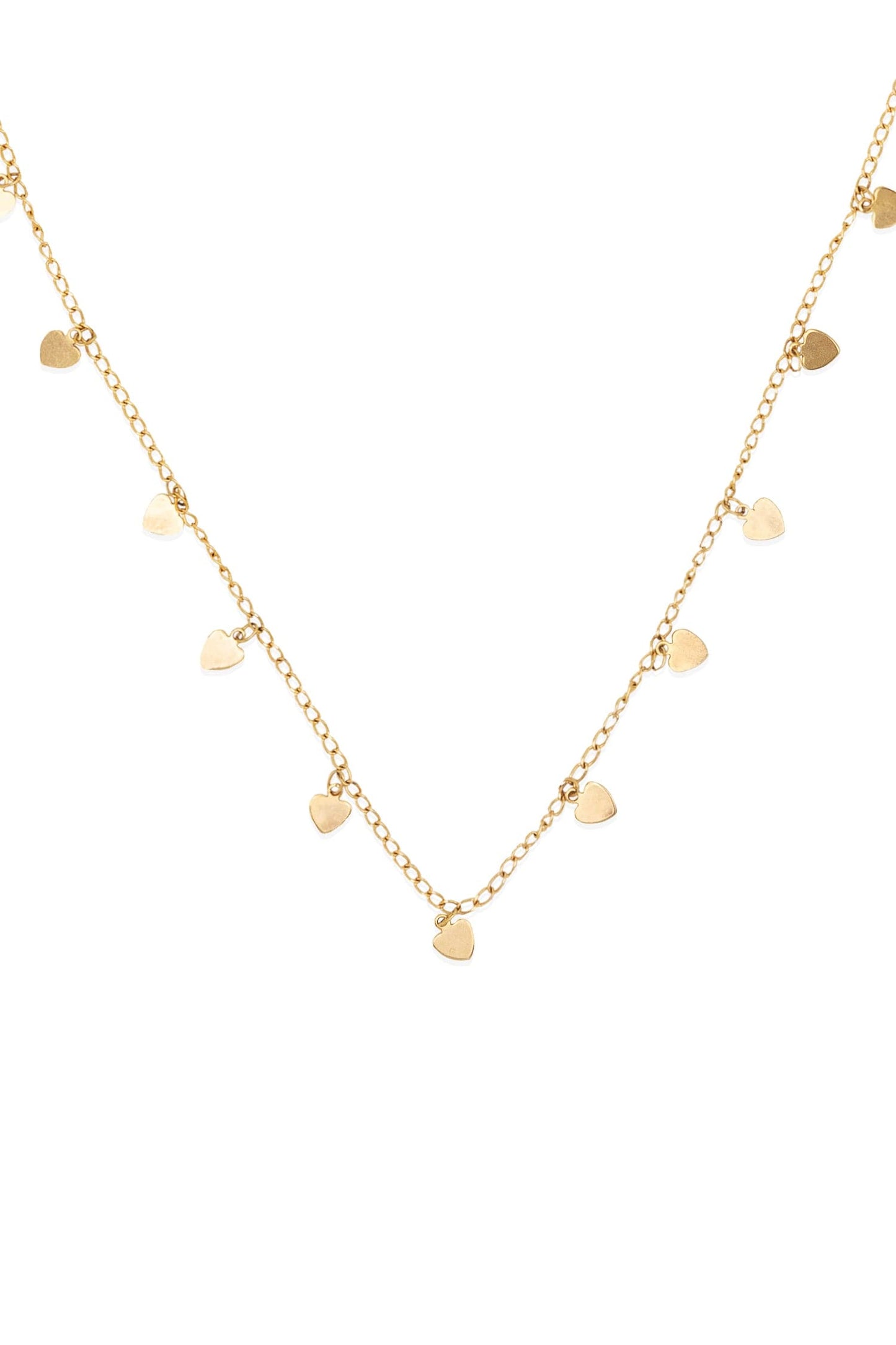 HRTCHNCK - Heart Charm Necklace