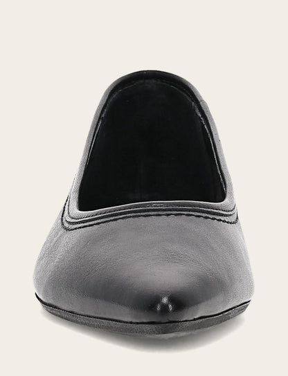 Heather Ballet - Black - Front