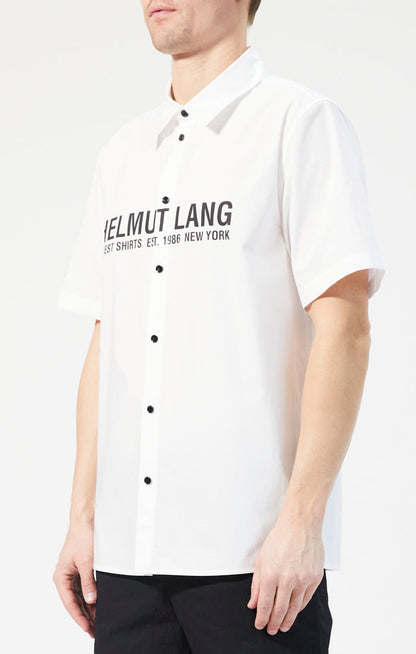 Helmut Lang Logo SS Shirt - White
